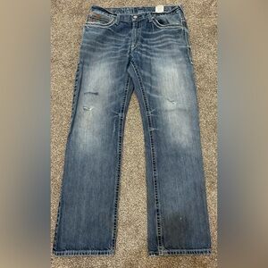 Men’s Ariat bootcut jeans- 34x34